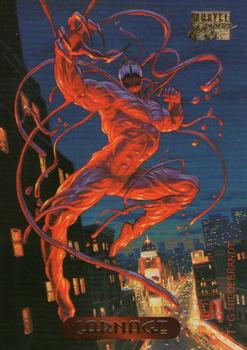 1994 Fleer Marvel Masterpieces Hildebrandt Brothers #20 Carnage Front