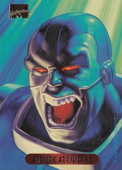 1994 Fleer Marvel Masterpieces Hildebrandt Brothers #1 Apocalypse Front
