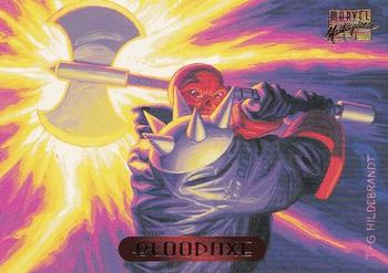 1994 Fleer Marvel Masterpieces Hildebrandt Brothers #15 Bloodaxe Front