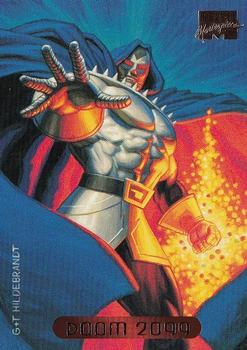 1994 Fleer Marvel Masterpieces Hildebrandt Brothers #33 Doom 2099 Front