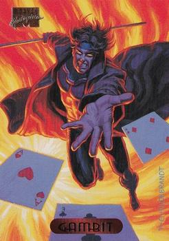 1994 Fleer Marvel Masterpieces Hildebrandt Brothers #41 Gambit Front