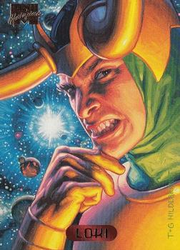 1994 Fleer Marvel Masterpieces Hildebrandt Brothers #68 Loki Front