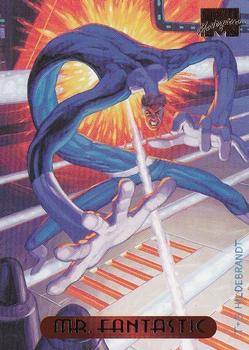 1994 Fleer Marvel Masterpieces Hildebrandt Brothers #76 Mr. Fantastic Front