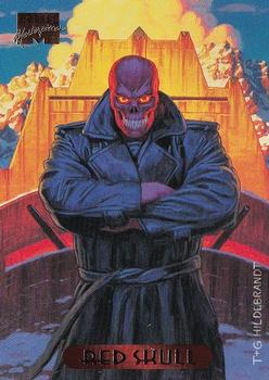 1994 Fleer Marvel Masterpieces Hildebrandt Brothers #99 Red Skull Front