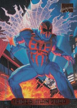 1994 Fleer Marvel Masterpieces Hildebrandt Brothers #116 Spider-Man 2099 Front