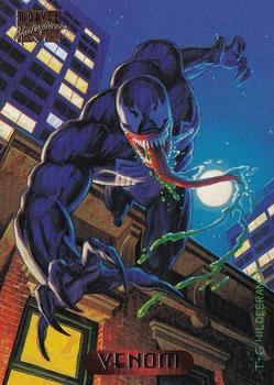 1994 Fleer Marvel Masterpieces Hildebrandt Brothers #131 Venom Front