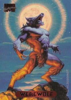 1994 Fleer Marvel Masterpieces Hildebrandt Brothers #135 Werewolf Front
