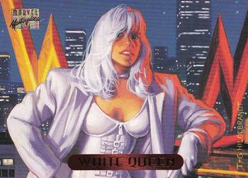 1994 Fleer Marvel Masterpieces Hildebrandt Brothers #136 White Queen Front