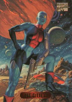 1994 Fleer Marvel Masterpieces Hildebrandt Brothers #82 Nebula Front