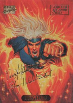 1994 Fleer Marvel Masterpieces Hildebrandt Brothers - Gold Foil Signature #66 Legacy Front