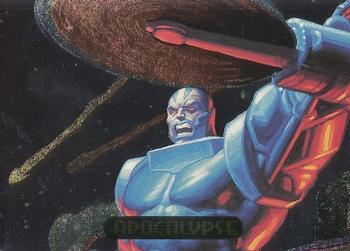 1994 Fleer Marvel Masterpieces Hildebrandt Brothers - PowerBlast #1 Apocalypse Front