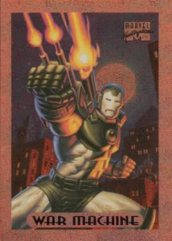 1994 Fleer Marvel Masterpieces Hildebrandt Brothers - Bronze Holofoils #10 War Machine Front