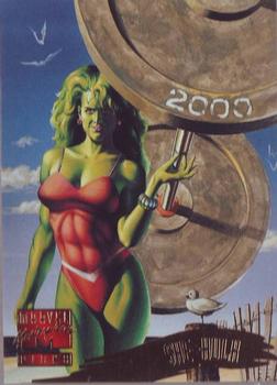 1995 Fleer Marvel Masterpieces #145 She-Hulk Front
