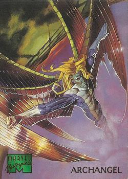 1995 Fleer Marvel Masterpieces #4 Archangel Front