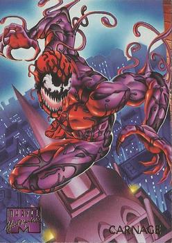 1995 Fleer Marvel Masterpieces #21 Carnage Front