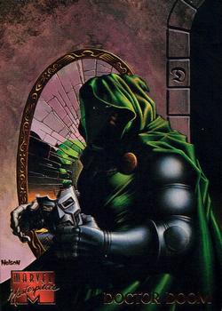 1995 Fleer Marvel Masterpieces #29 Dr. Doom Front