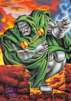 1995 Fleer Marvel Masterpieces #30 Dr. Doom Front