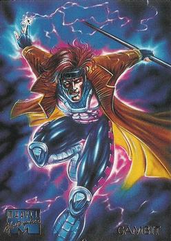 1995 Fleer Marvel Masterpieces #35 Gambit Front