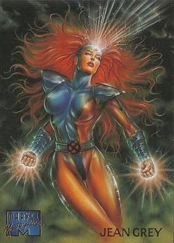 1995 Fleer Marvel Masterpieces #56 Jean Grey Front
