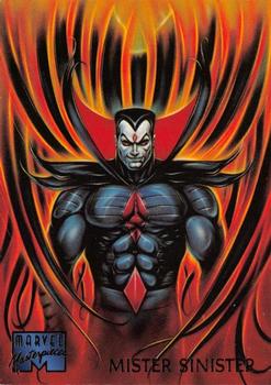 1995 Fleer Marvel Masterpieces #68 Mr. Sinister Front