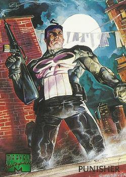 1995 Fleer Marvel Masterpieces #79 Punisher Front