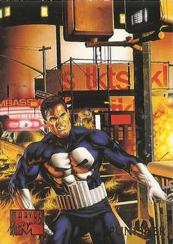 1995 Fleer Marvel Masterpieces #80 Punisher Front