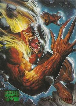 1995 Fleer Marvel Masterpieces #85 Sabretooth Front