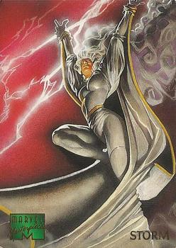 1995 Fleer Marvel Masterpieces #94 Storm Front
