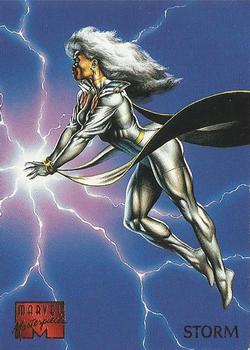 1995 Fleer Marvel Masterpieces #95 Storm Front