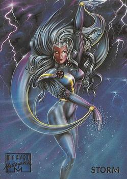 1995 Fleer Marvel Masterpieces #96 Storm Front