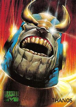 1995 Fleer Marvel Masterpieces #97 Thanos Front
