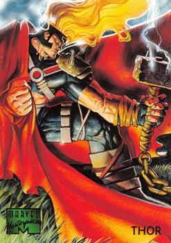 1995 Fleer Marvel Masterpieces #103 Thor Front