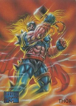 1995 Fleer Marvel Masterpieces #104 Thor Front