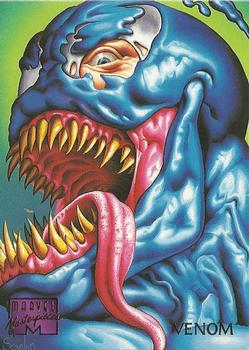 1995 Fleer Marvel Masterpieces #108 Venom Front