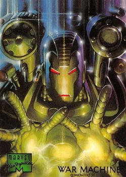 1995 Fleer Marvel Masterpieces #109 War Machine Front