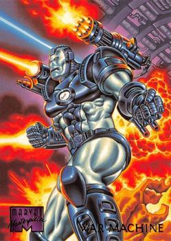 1995 Fleer Marvel Masterpieces #111 War Machine Front