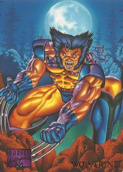 1995 Fleer Marvel Masterpieces #114 Wolverine Front