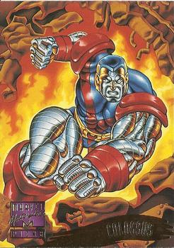 1995 Fleer Marvel Masterpieces #118 Colossus Front