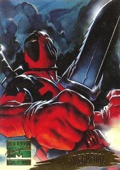 1995 Fleer Marvel Masterpieces #120 Deadpool Front