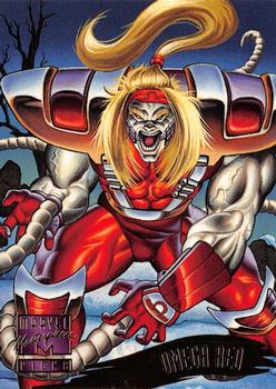 1995 Fleer Marvel Masterpieces #138 Omega Red Front