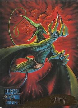 1995 Fleer Marvel Masterpieces #142 Sauron Front