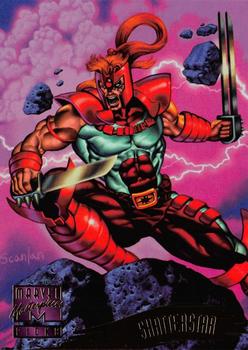 1995 Fleer Marvel Masterpieces #144 Shatterstar Front