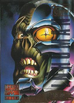 1995 Fleer Marvel Masterpieces - E-Motion Signature Series #121 Deathlok Front