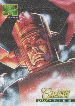 1995 Fleer Marvel Masterpieces - Canvas #6 Galactus Front