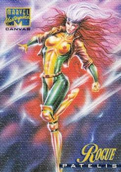 1995 Fleer Marvel Masterpieces - Canvas #18 Rogue Front