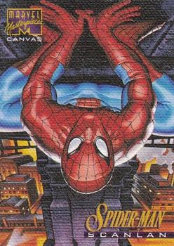 1995 Fleer Marvel Masterpieces - Canvas #20 Spider-Man Front