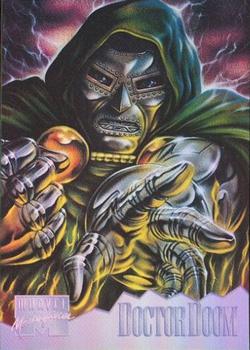1995 Fleer Marvel Masterpieces - Holoflash #3 Dr. Doom Front