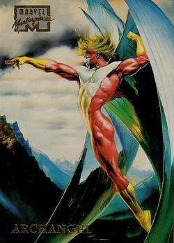 1996 Fleer/SkyBox Marvel Masterpieces #1 Archangel Front