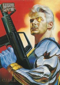 1996 Fleer/SkyBox Marvel Masterpieces #6 Cable Front