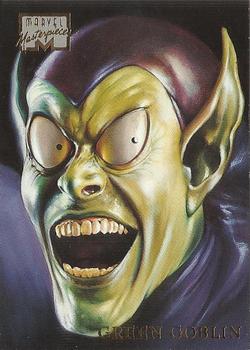 1996 Fleer/SkyBox Marvel Masterpieces #17 Green Goblin Front